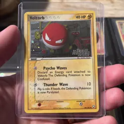 Pokemon Voltorb 80/109 Team Rocket Returns Reverse Holo - Image 1