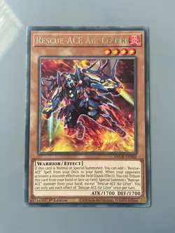Rescue-ACE Air Lifter - Rare 1st Edition AMDE-EN002 Yugioh - Image 1