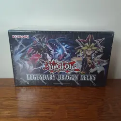 NEW SEALED Yugioh Legendary DRAGON Decks Box Set - Image 1