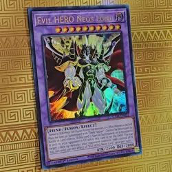 Evil HERO Neos Lord - SUDA-EN031 Supreme Darkness 1st Ed Ultra Rare NM Yu-Gi-Oh - Image 1