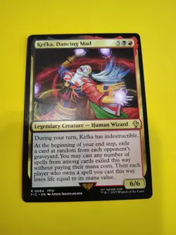 Kefka Dancing Mad Commander Final Fantasy Magic MTG Card Near Mint Condition - Image 1