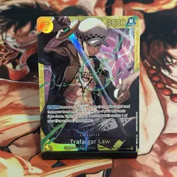 One Piece CCG Trafalgar Law Royal Blood Foil Card OP10-119 - Image 1