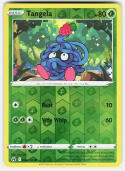 TANGELA 004/159 COMMON CROWN ZENITH POKEMON REVERSE HOLO NM/M - Image 1