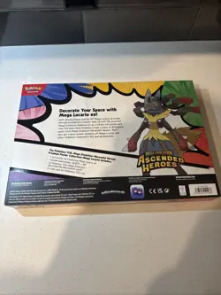 Pokemon TCG Ascended Heroes Mega Lucario ex Premium Poster Collection Box - Image 2
