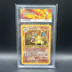 Charizard 4/102 Holo Base Set Pokemon TCG ACE 9 - Image 1