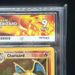 Charizard 4/102 Holo Base Set Pokemon TCG ACE 9 - Image 3