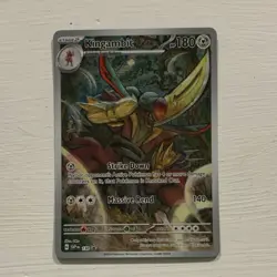 The Pokemon Company Kingambit SVP 130 Promo Stage 2 Holo Black Star Promos - Image 1