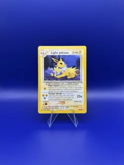 Pokemon TCG Light Jolteon 48/105 Neo Destiny Unlimited Regular Uncommon LP+/NM - Image 1