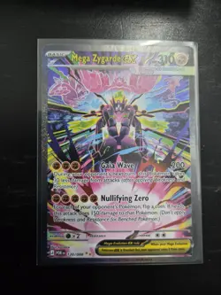 Pokemon TCG Mega Zygarde EX SIR 120/088 Perfect Order Special Illustration Rare - Image 1