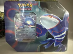 Pokemon TCG Azure Legends Tin – Kyogre EX – Factory Sealed - 5 Booster pack New - Image 1