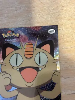 Foil Pokemon TV Animation Edition Puzzle Card TV11 #52 Meowth - Image 5