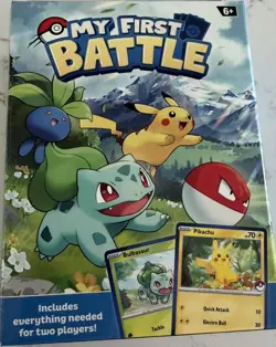 Pokemon TCG My First Battle Starter Kit 34 Cards English 2023 - Image 1