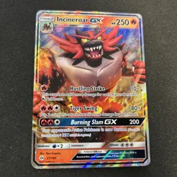 Incineroar GX 27/149 Sun & Moon Holo Rare Full Art Pokemon Card LP - Image 5
