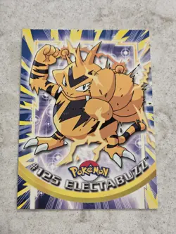 2000 Topps Pokemon TV Animation Edition Series 3 Non Holo #125 Electabuzz - Image 1