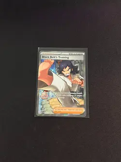 Pokemon TCG - Black Belt's Training 255/217 - Ascended Heroes - ULTRA RARE NM - Image 1