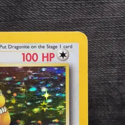 Dragonite 4/62 Fossil Holo LP Pokemon Card Vintage - Image 5