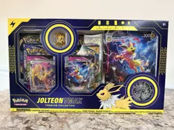 Pokemon TCG Jolteon Eevee Evolution VMAX Premium Collection Box - Image 1