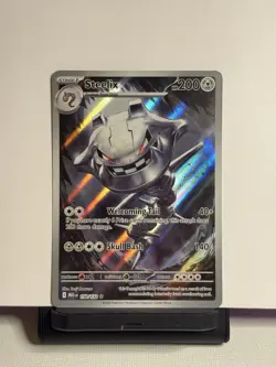 Pokemon TCG Mega Evolutions Steelix Illustration Rare Holo Card 150/132 - Image 1