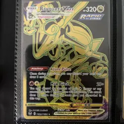 Rayquaza VMAX TG29/TG30 Secret Rare Silver Tempest Trainer Gallery Pokemon NM - Image 1