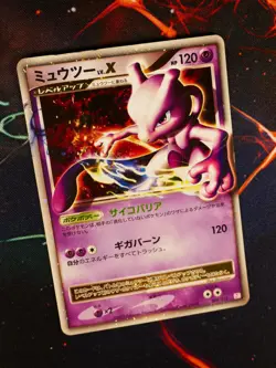 MP/HP JAPANESE Pokemon MEWTWO LV.X Card COLLECTION PACK PtM Deck 006/012 Holo#3 - Image 1