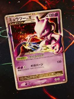 MP JAPANESE Pokemon MEWTWO LV.X Card COLLECTION PACK PtM Deck Set 006/012 Holo#1 - Image 1