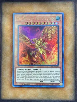 Yugioh The Winged Dragon of Ra LED7-EN000 Ultra Rare 1st Ed NM - Image 1