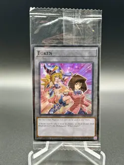 Yu-Gi-Oh! TCG Dark Magician Girl & Tea Gardner Token TKN5-EN022 SEALED PROMO - Image 1