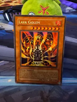 Lava Golem PGD-107 YuGiOh Pharaonic Guardian Secret Rare LP - Image 1