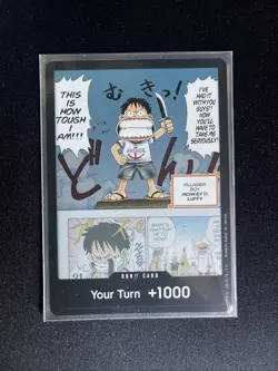 One Piece TCG Don!! Card Luffy Manga - Image 1