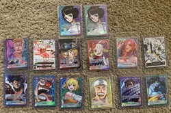 ONE PIECE TCG Lot 98 Cards: L, R, SR, TR,SEC, AA Variety Of Sets! NM/M 50+ AA - Image 1