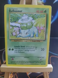 Pokemon TCG Bulbasaur Base Set, Card 44/102 - Image 1