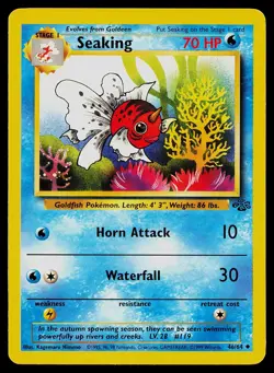 Pokemon Card Seaking 46/64 Jungle Uncommon - Image 1