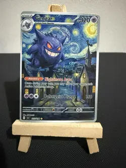 Gengar Pokemon Card Display Art Card - Image 1