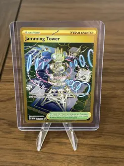 Pokemon Card TCG - Jamming Tower 243/182 - Destined Rivals - Hyper Rare - Image 1