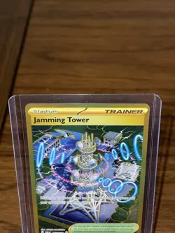 Pokemon Card TCG - Jamming Tower 243/182 - Destined Rivals - Hyper Rare - Image 3