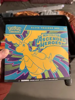 Pokemon Mega Evolution: Ascended Heroes Elite Trainer Box 65 Cards English 2025 - Image 1
