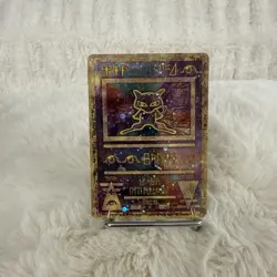 Pokemon TCG Ancient Mew Holo Promo Card Excellent Condition NM Rare Holo w/swirl - Image 1