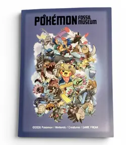 4 Pokemon Fossil Museum Individual Card Sleeve Pokemon Center New 2026 - Image 1
