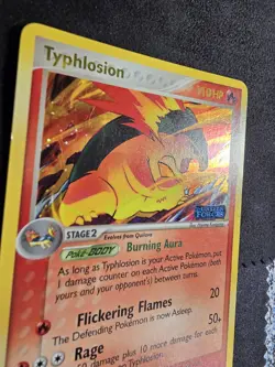Typhlosion Reverse Holo Rare Card 17/115 Unseen Forces Stamped - Image 4