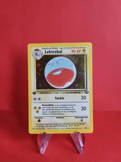 Pokemon Karte Card - Lektroball Electrode 2/64 Jungle 1. Edition - Excellent - Image 1