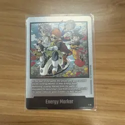 Dragon Ball Fusion World Card Game Son Goku Energy Marker Foil E-84 - Image 1