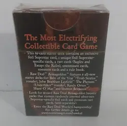 WWE Raw Deal - Armageddon Babe of the Year Starter Deck Box / 61 Cards / 2005 - Image 2