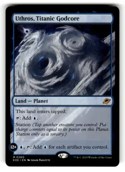 Uthros, Titanic Godcore #260 Mythic Edge of Eternities Magic: The Gathering NM - Image 1
