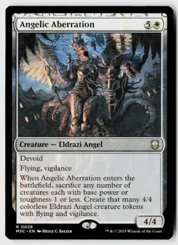 Angelic Aberration #39 (NM) Modern Horizons 3 M3C Magic MTG - Image 1