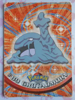 GROTADMORV #89 - TOPPS TV ANIMATION EDITION 1999 - CARTE POKEMON - BON ETAT - Image 1