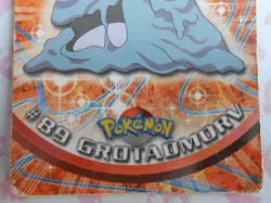 GROTADMORV #89 - TOPPS TV ANIMATION EDITION 1999 - CARTE POKEMON - BON ETAT - Image 3