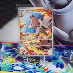 Lycanroc 166/159 Journey Together Illustration Rare Full Art Pokemon TCG - Image 1