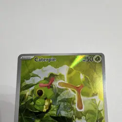 The Pokemon Company Caterpie Illustration Rare Holo EN #172/165 SV 151 - Image 3