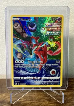 Deoxys GG12/GG70 SWSH: Crown Zenith: Galarian Gallery Holo NM Pokemon TCG - Image 1