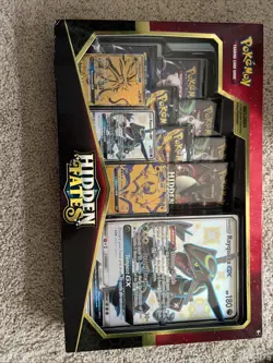 Pokemon Hidden Fates Premium Powers Collection Sealed Good (notNM) Box Condition - Image 1